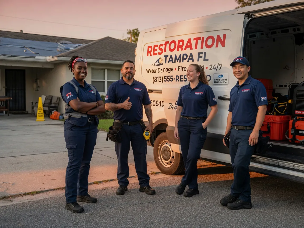 Water Damage Restoration company in Lorraine, KS